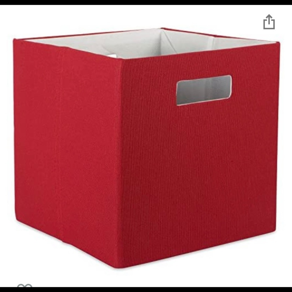 Brand new with tags, 13x13x13 collapsible storage cube